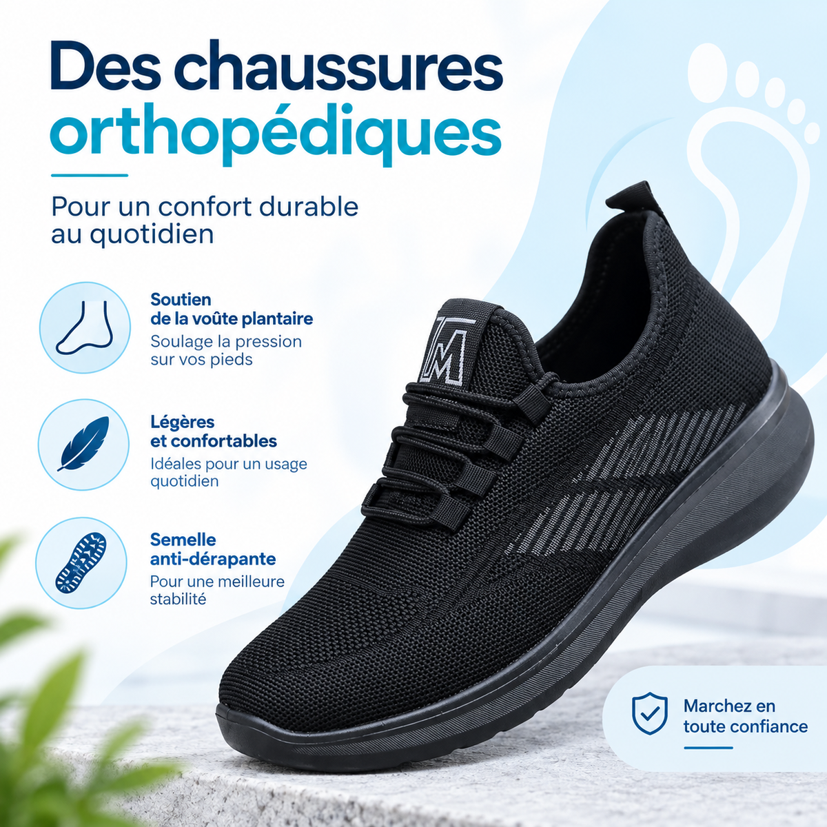 Chaussure Casual Homme Légères Respirantes