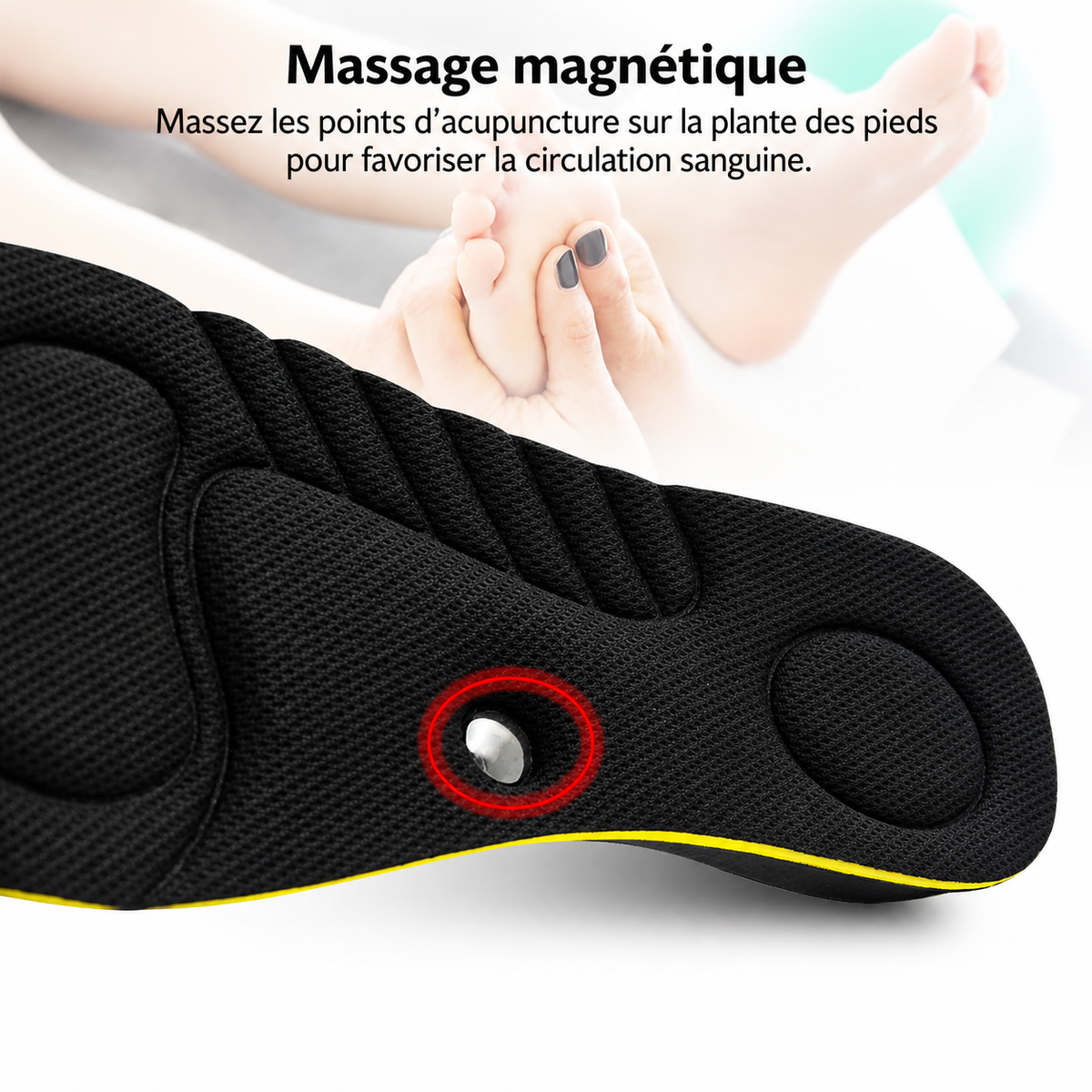 Semelles rehausseur hauteur réglable confort invisible
