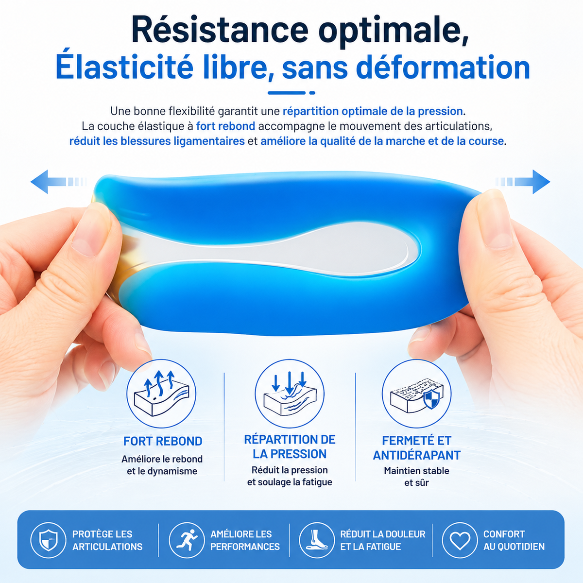 Talonnette en Gel pour Épine Calcanéenne