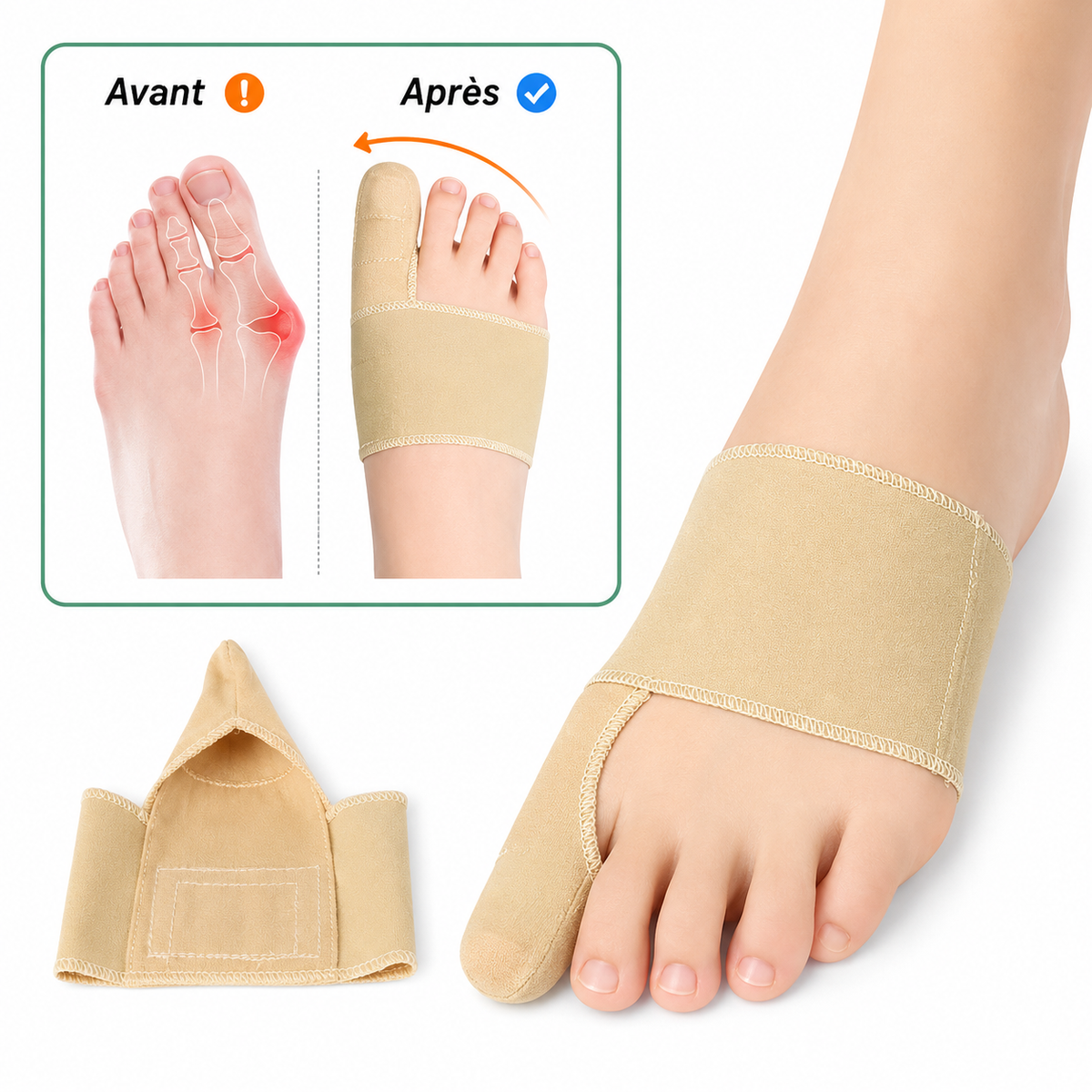 Correcteur Hallux Valgus Confort