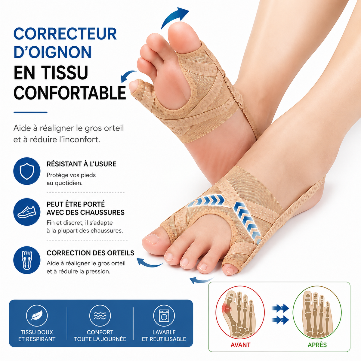 Correcteur Gros Orteil Déviation