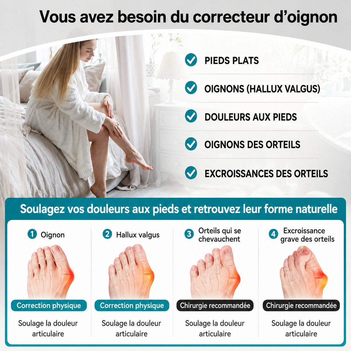 Correcteur Gros Orteil Déviation