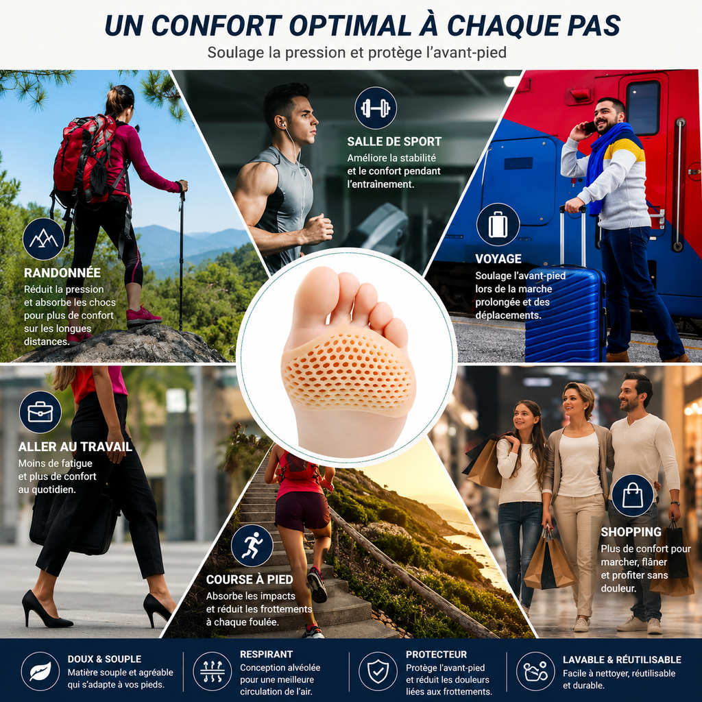 Coussin plantaire avant-pied