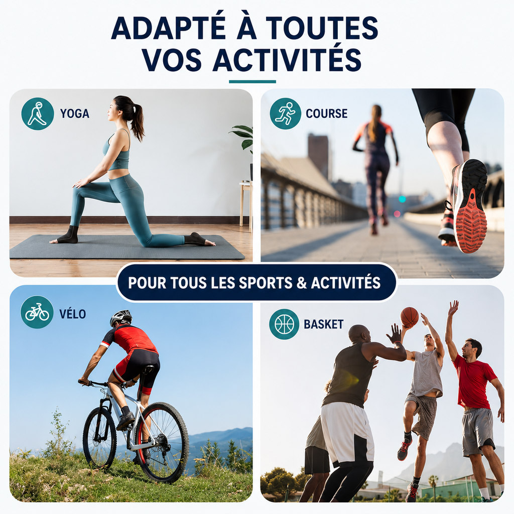 Chevillère Compression Ciblée Fasciite Plantaire