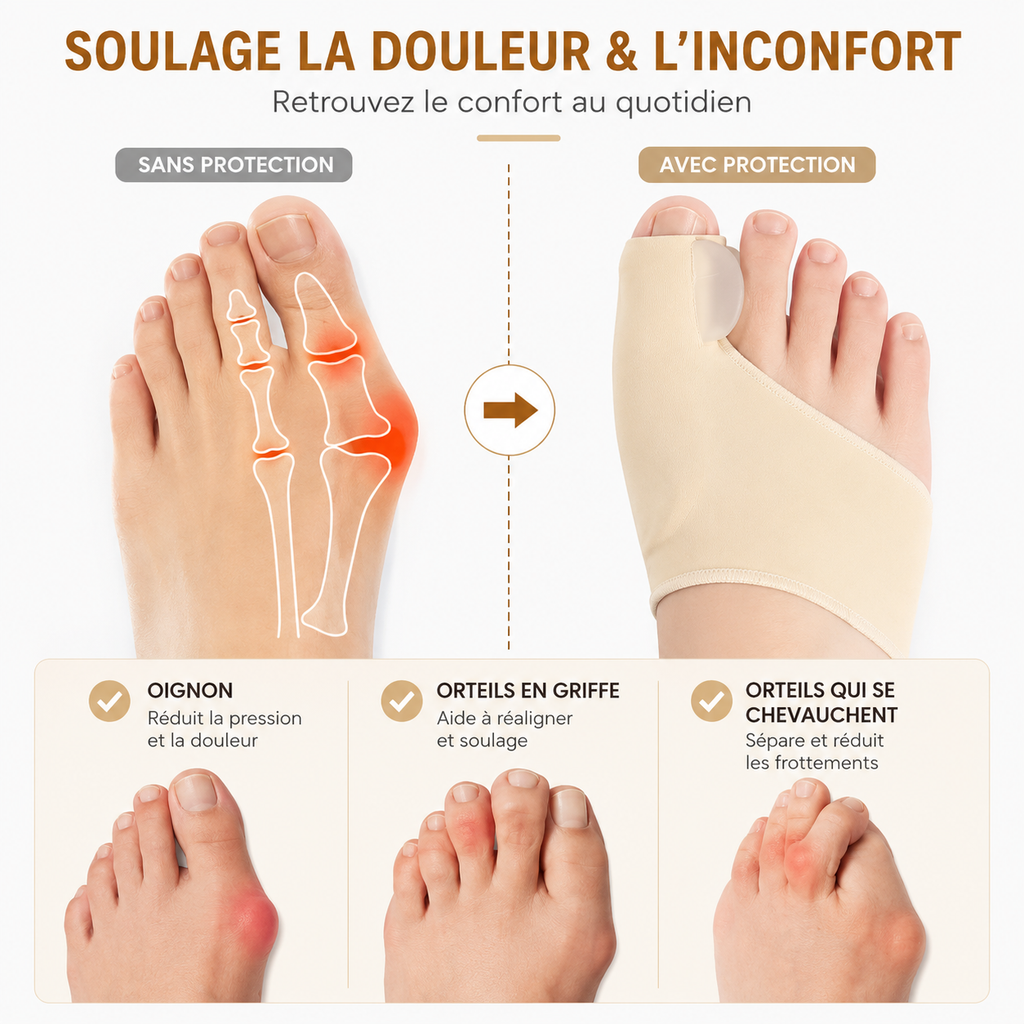 Support Hallux Anti-Frottement