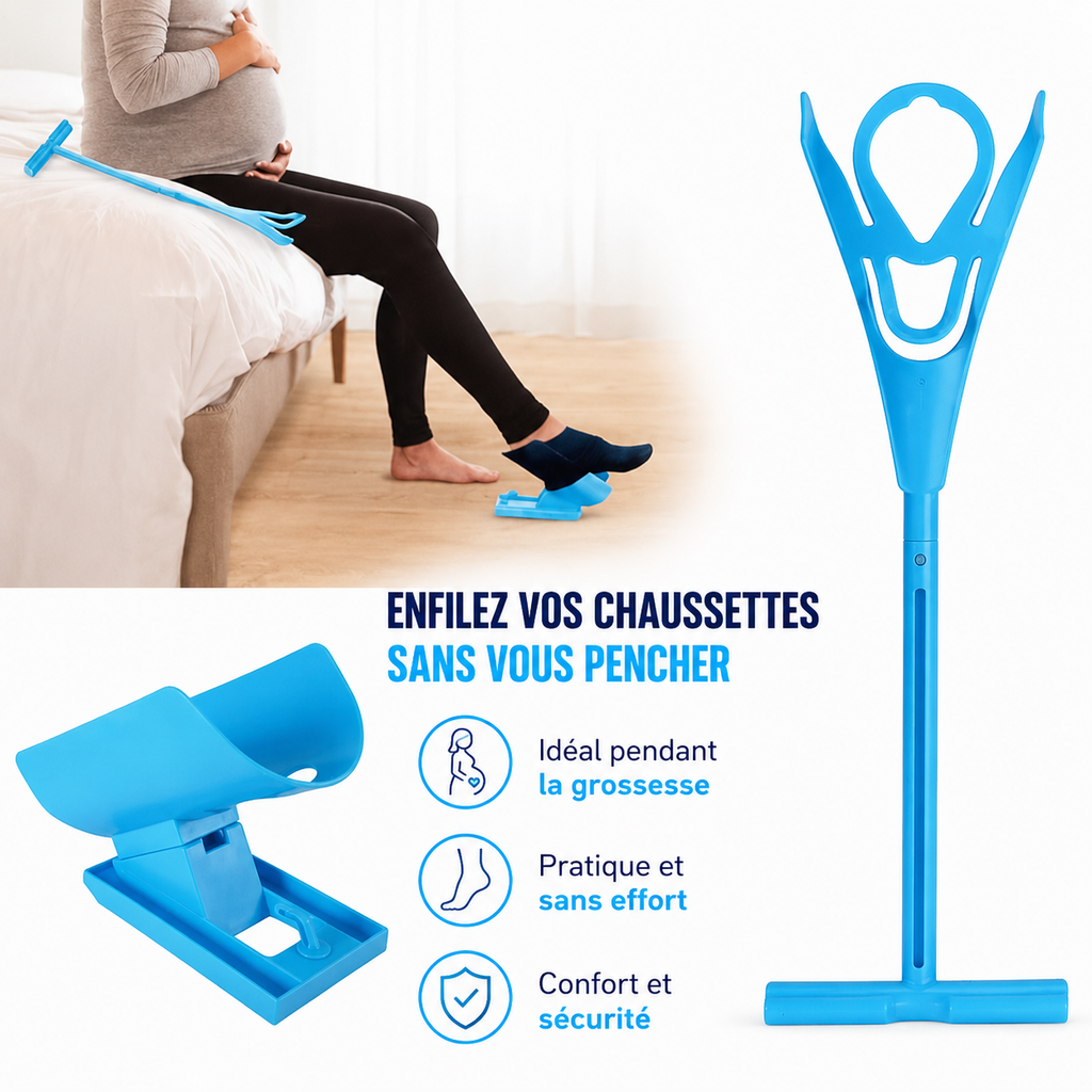 Enfile Bas de Contention Pratique