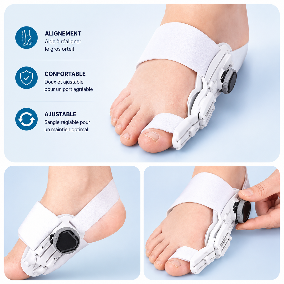Correcteur Hallux Valgus Réglable
