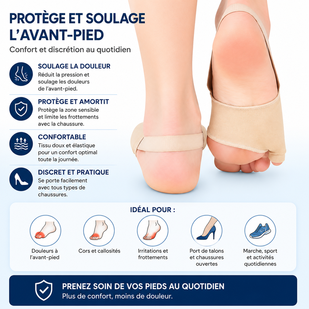 Support Métatarsien Confort Quotidien