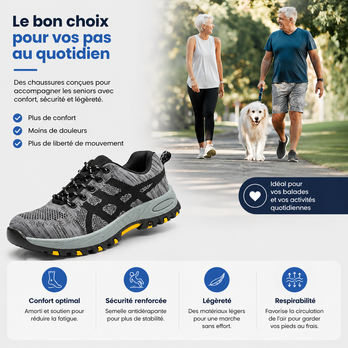 Chaussures Orthopédiques Sport Homme