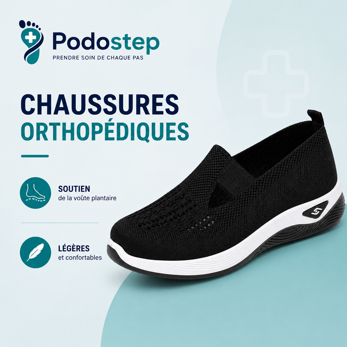 Chaussures Orthopédiques Homme Confort Facile