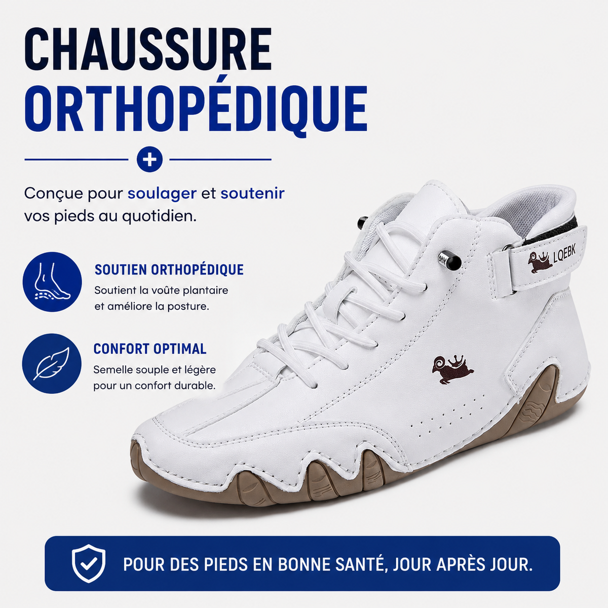 Chaussures Orthopédiques Homme Maintien