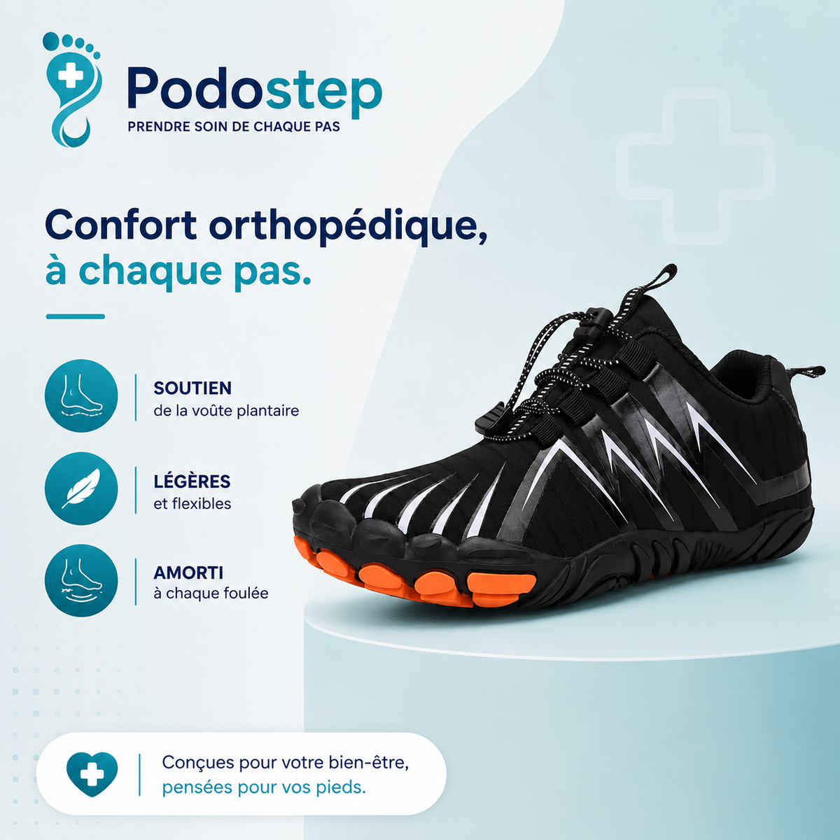 Chaussures Orthopédiques Homme Flexibles