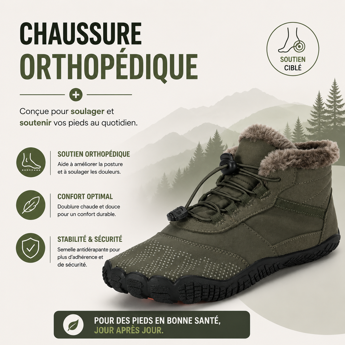 Chaussures Orthopédiques Chaudes