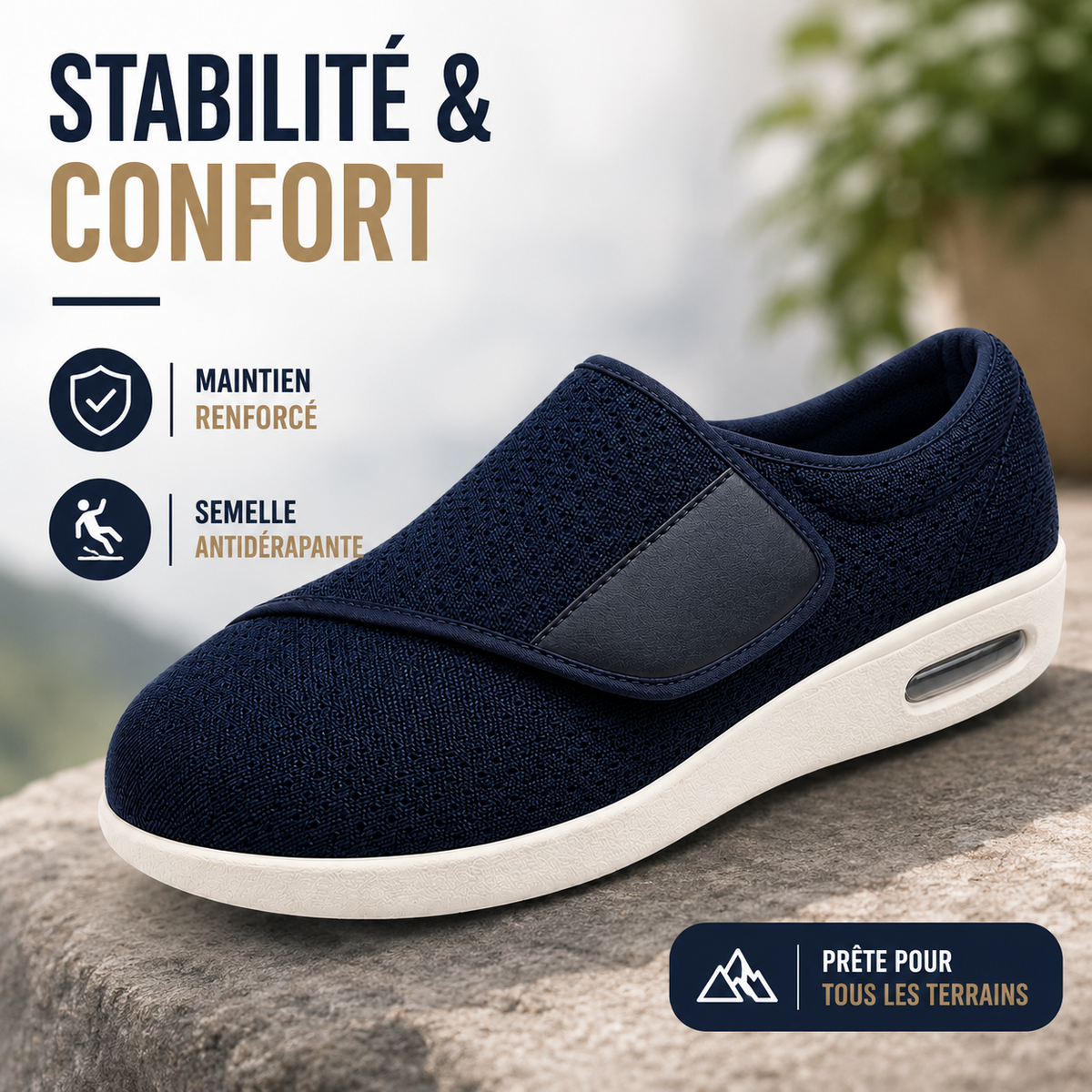 Chaussures Orthopédiques Faciles à Enfiler