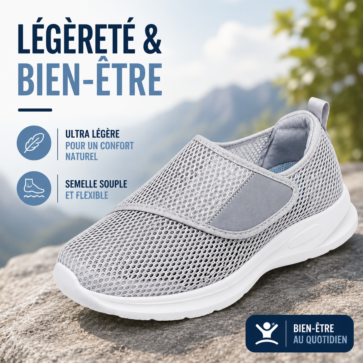 Chaussures Orthopédiques Légères et Respirantes