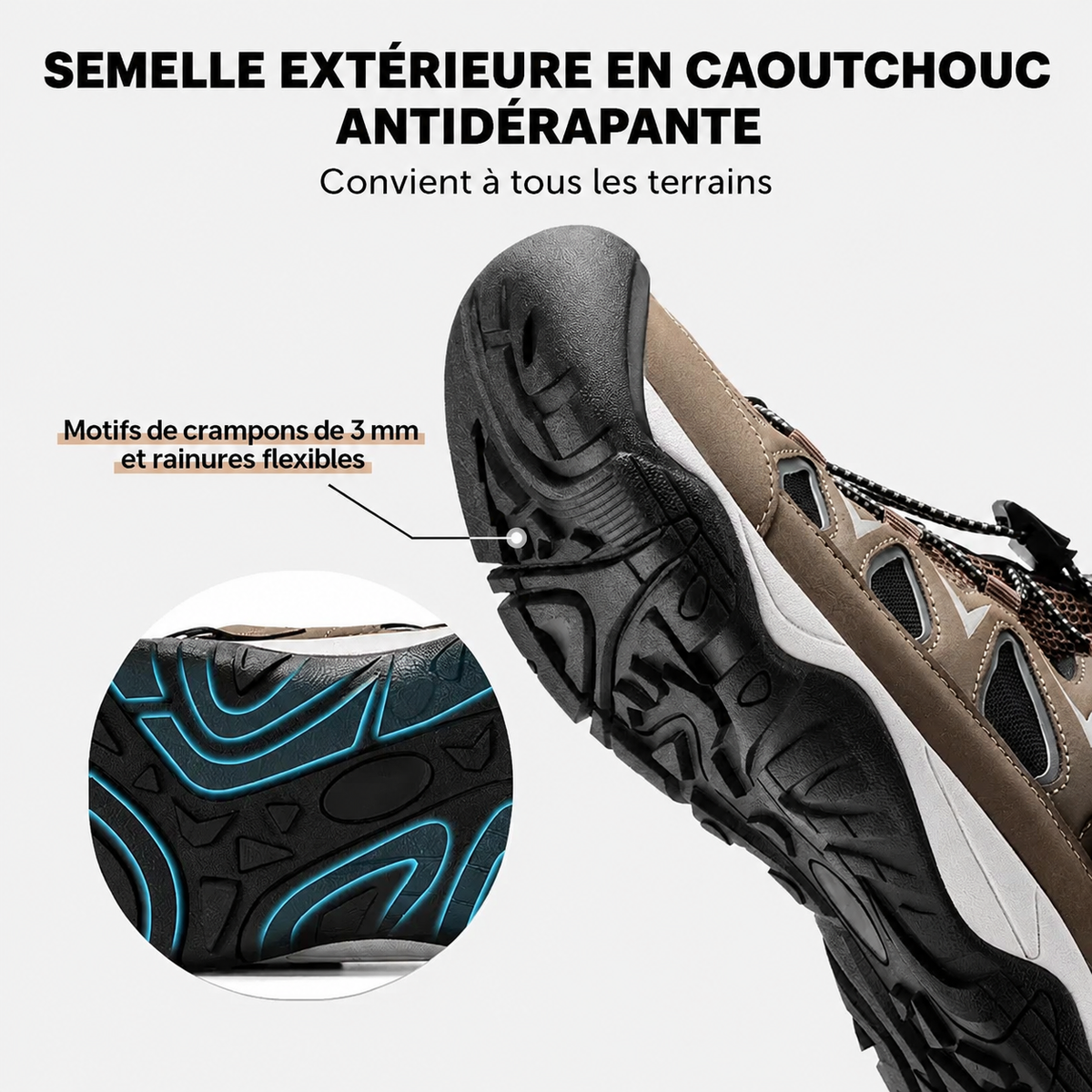 Chaussures Orthopédiques Marche Confort Respirant