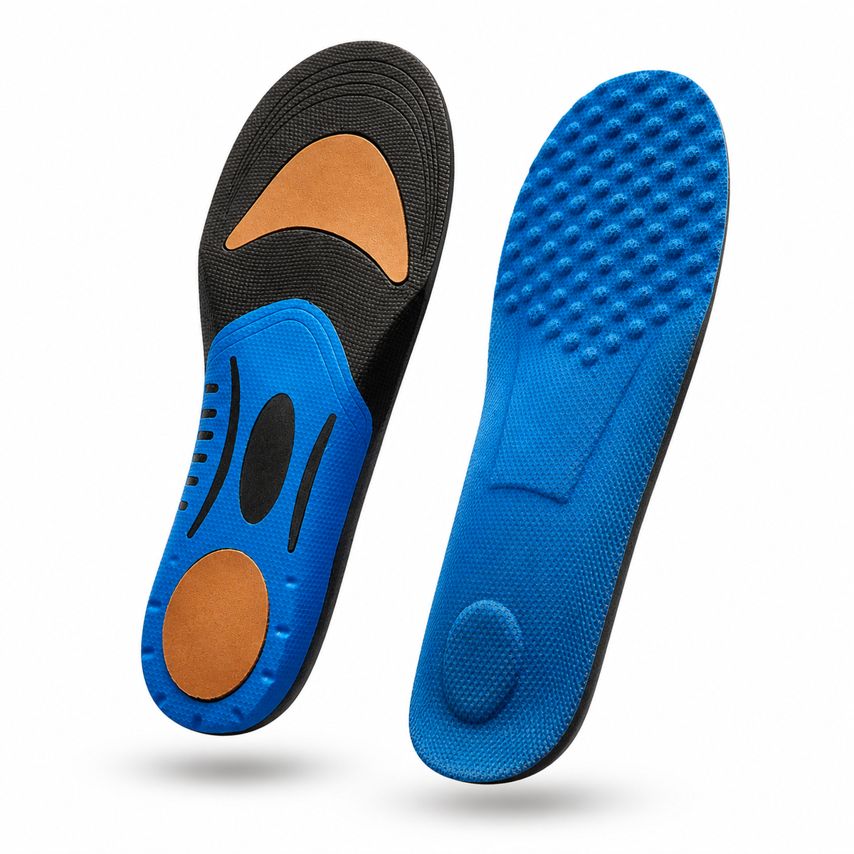 Semelles Orthopédiques Gel Confort et Soutien Voûte Plantaire