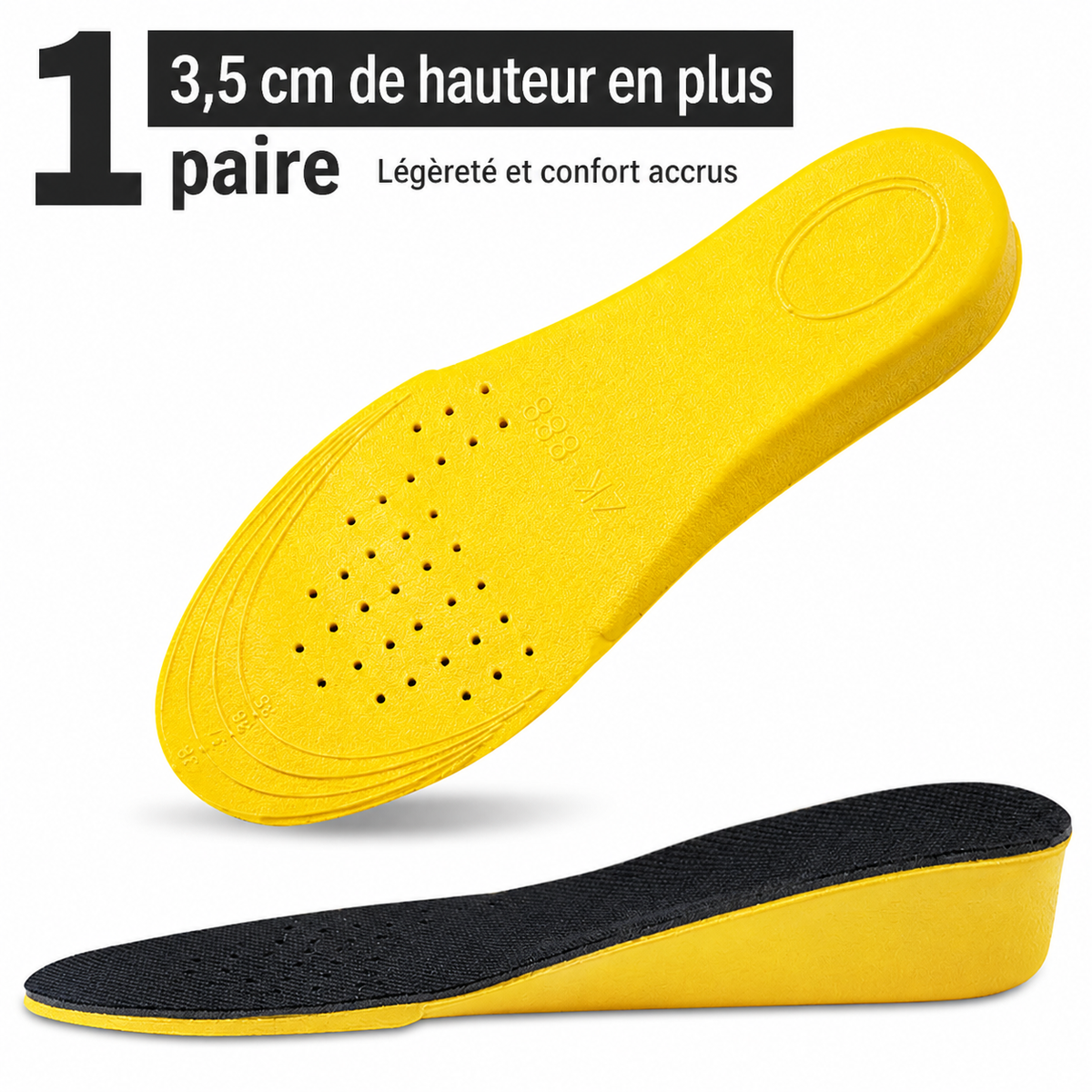 Semelles confort soutien voûte plantaire amortissantes