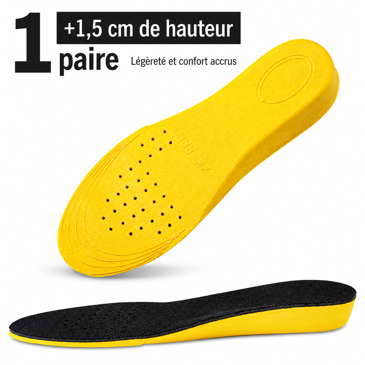 Semelles confort soutien voûte plantaire amortissantes