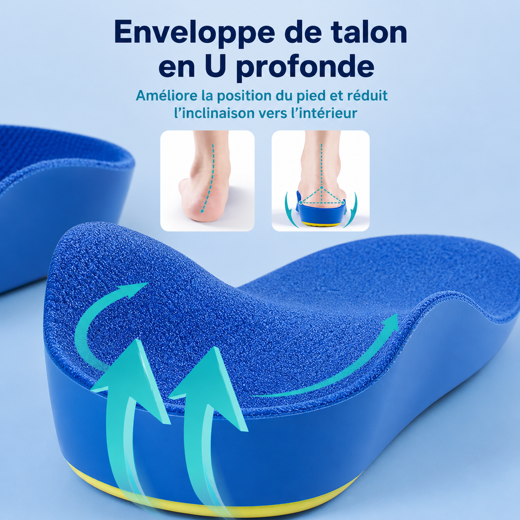 Semelles orthopédiques Enfant Correction Posture