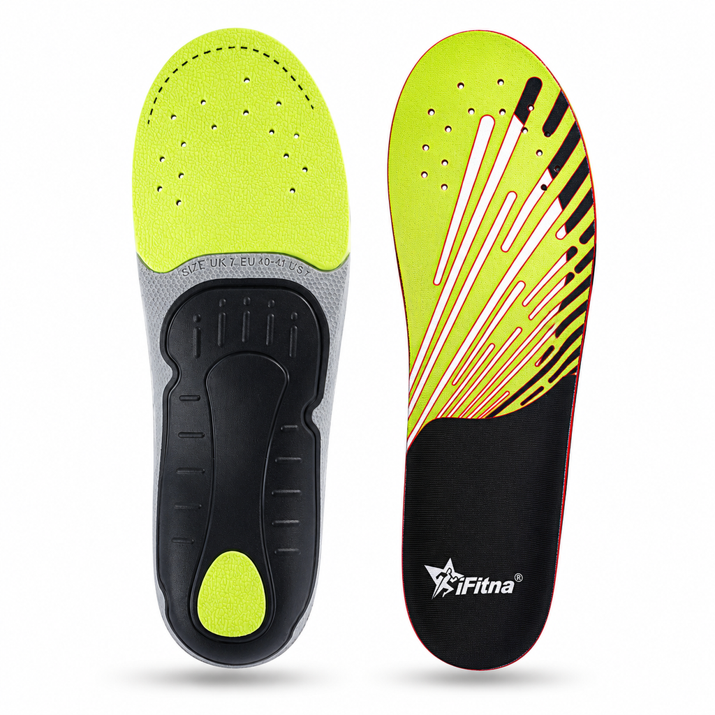 Semelles orthopédiques sport support rigide et amorti
