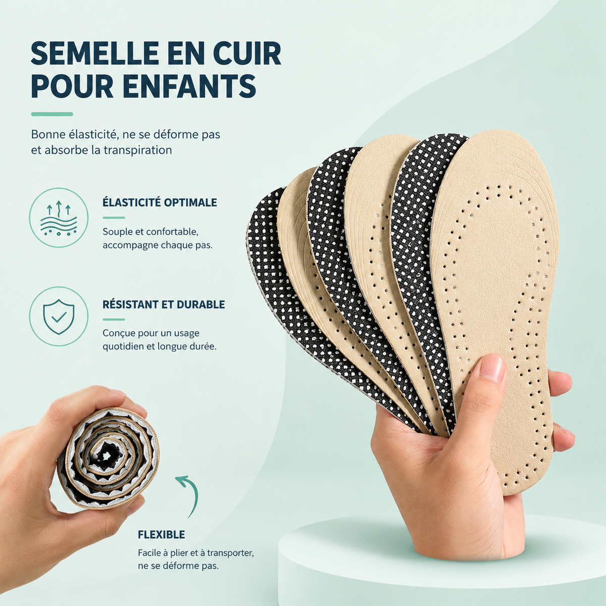 Semelles Confort Latex Amorti Quotidien