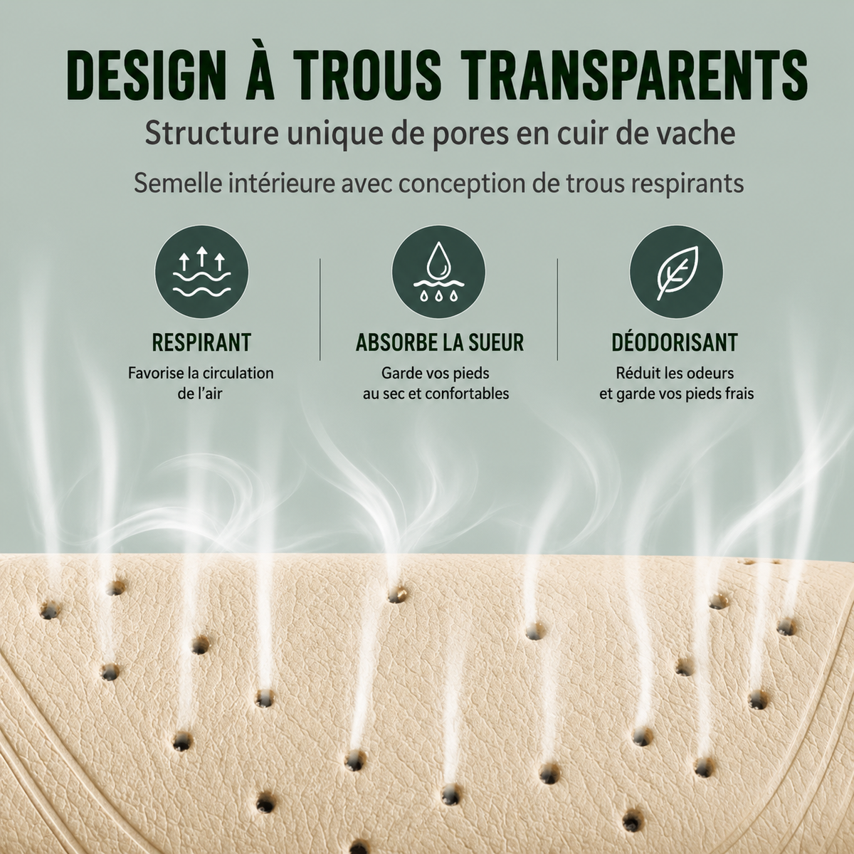 Semelles Confort Latex Amorti Quotidien