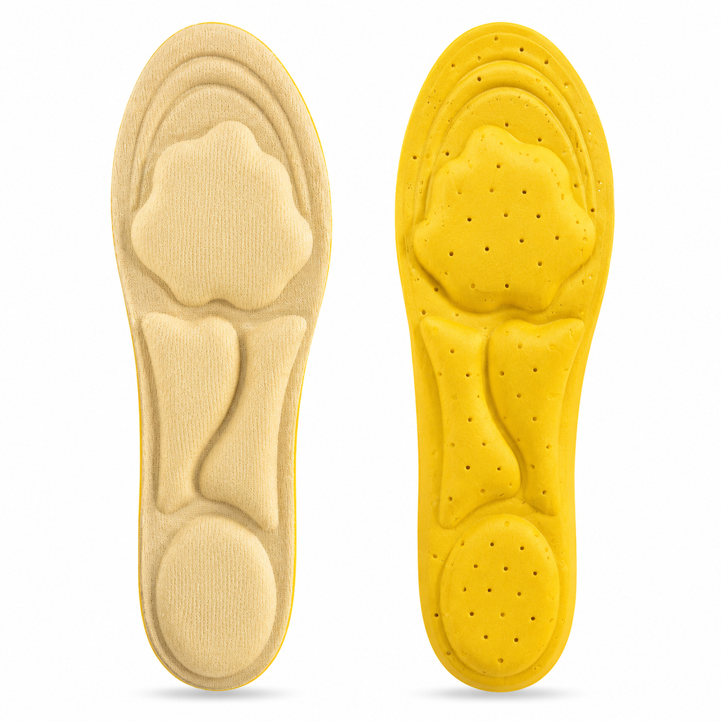Semelles orthopédiques ultra confort amorti renforcé