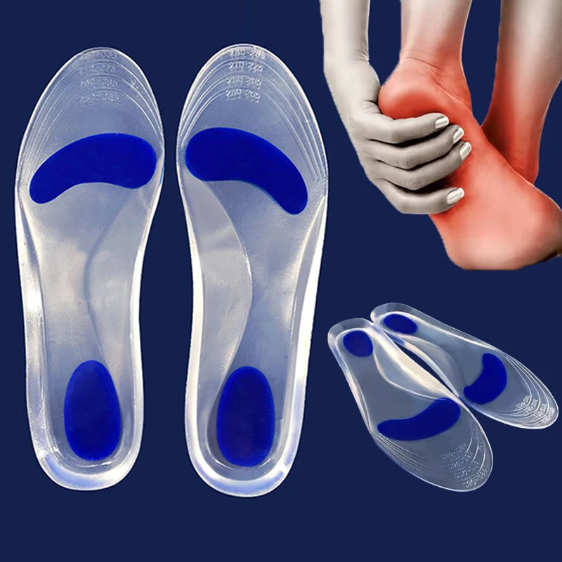 Semelles Orthopédiques Gel Anti-Douleur