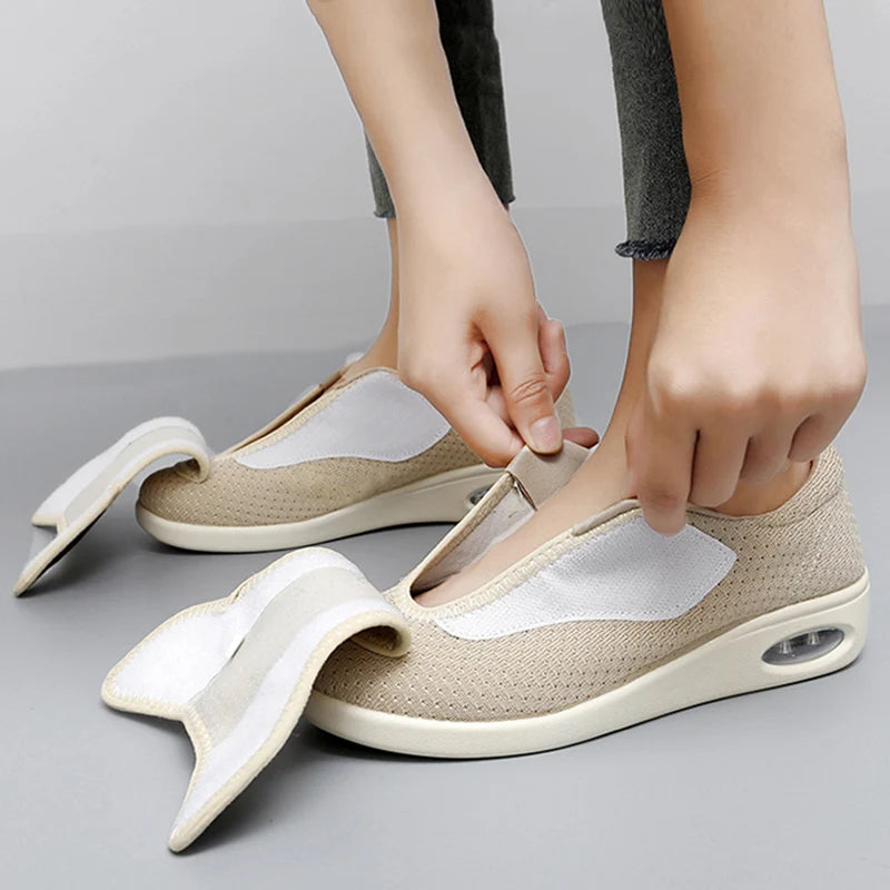 Chaussures Orthopédiques Pied Sensible Faciles à Enfiler
