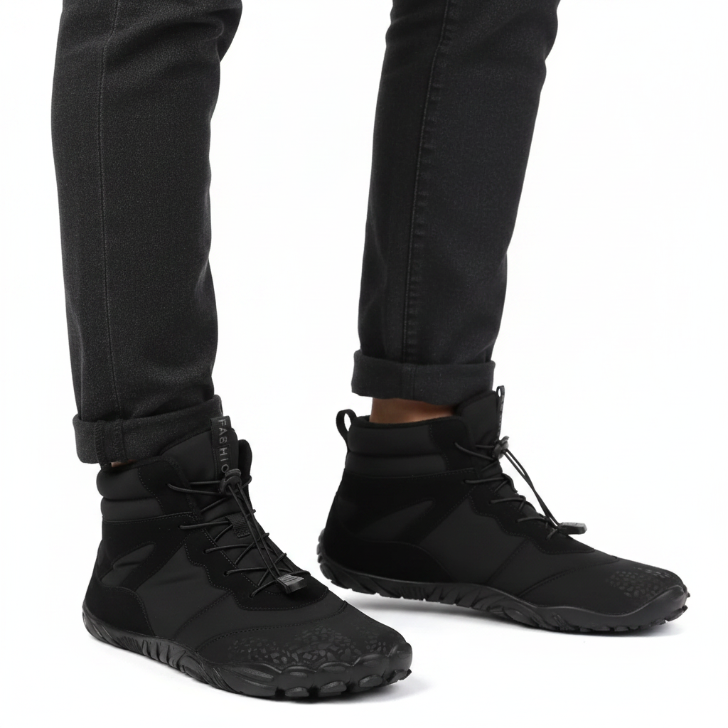 Barefoot noir high-top bas - 2