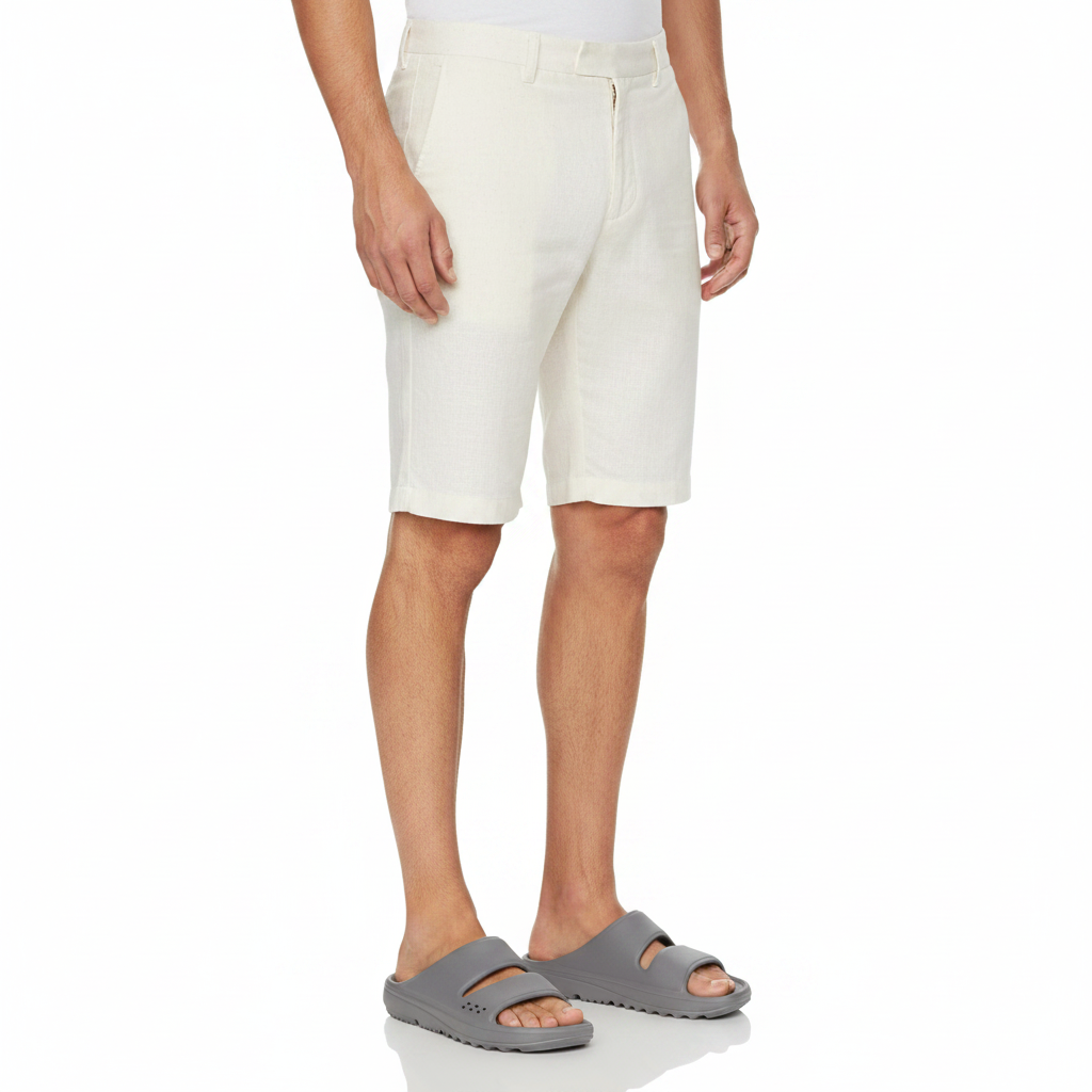Claquette grise homme - 1