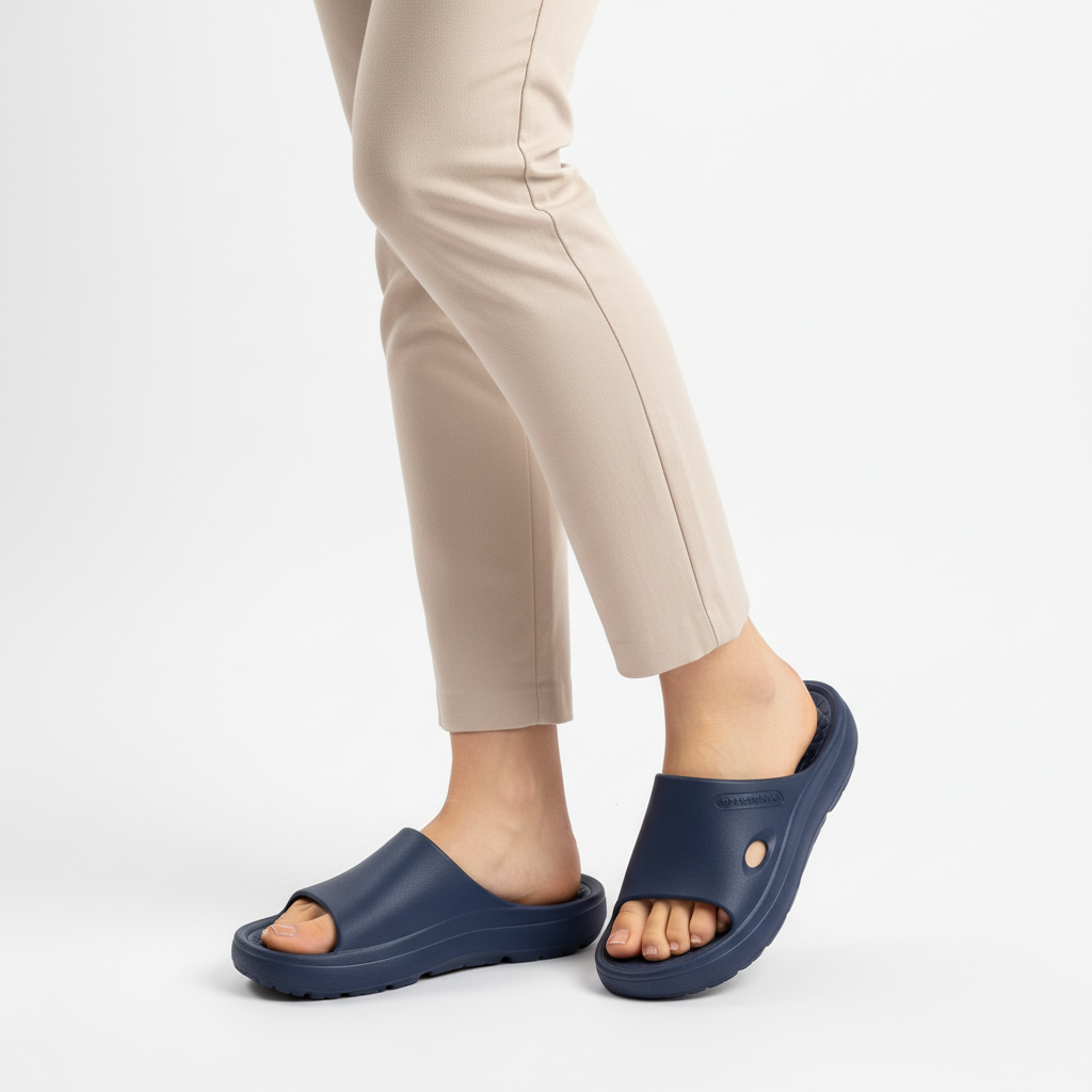 Claquette navy femme - 2