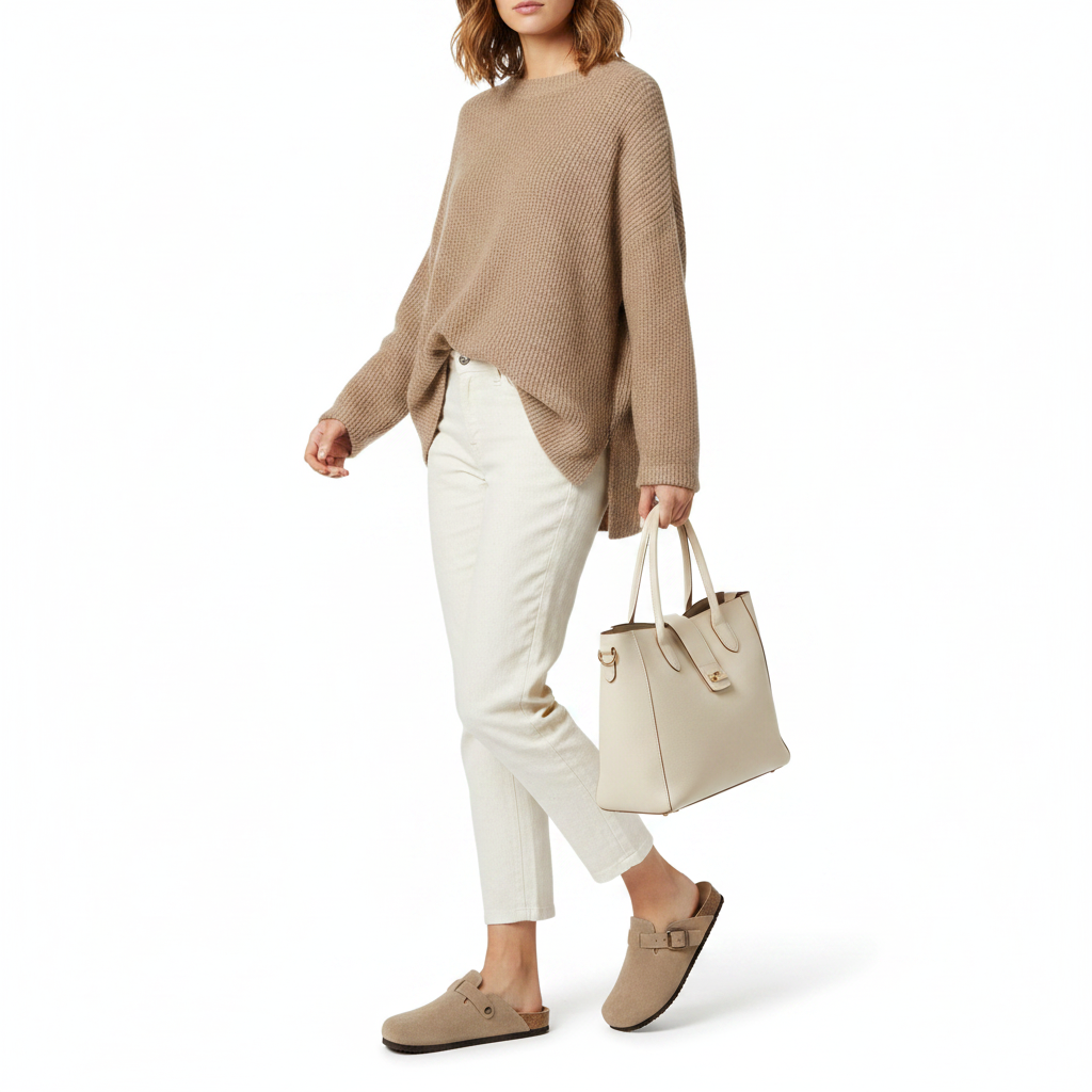Femme - corps entier - sabot taupe