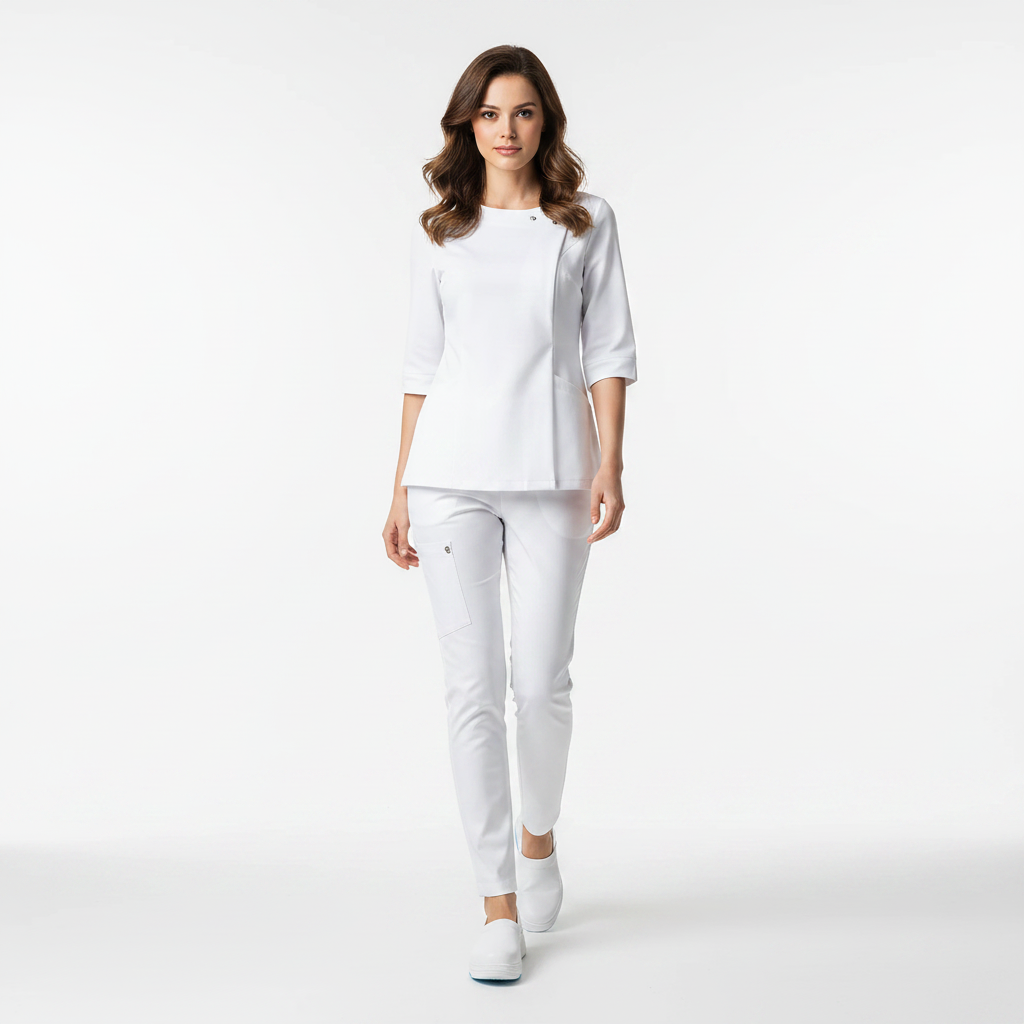 Femme - corps entier - slip-on blanc pro