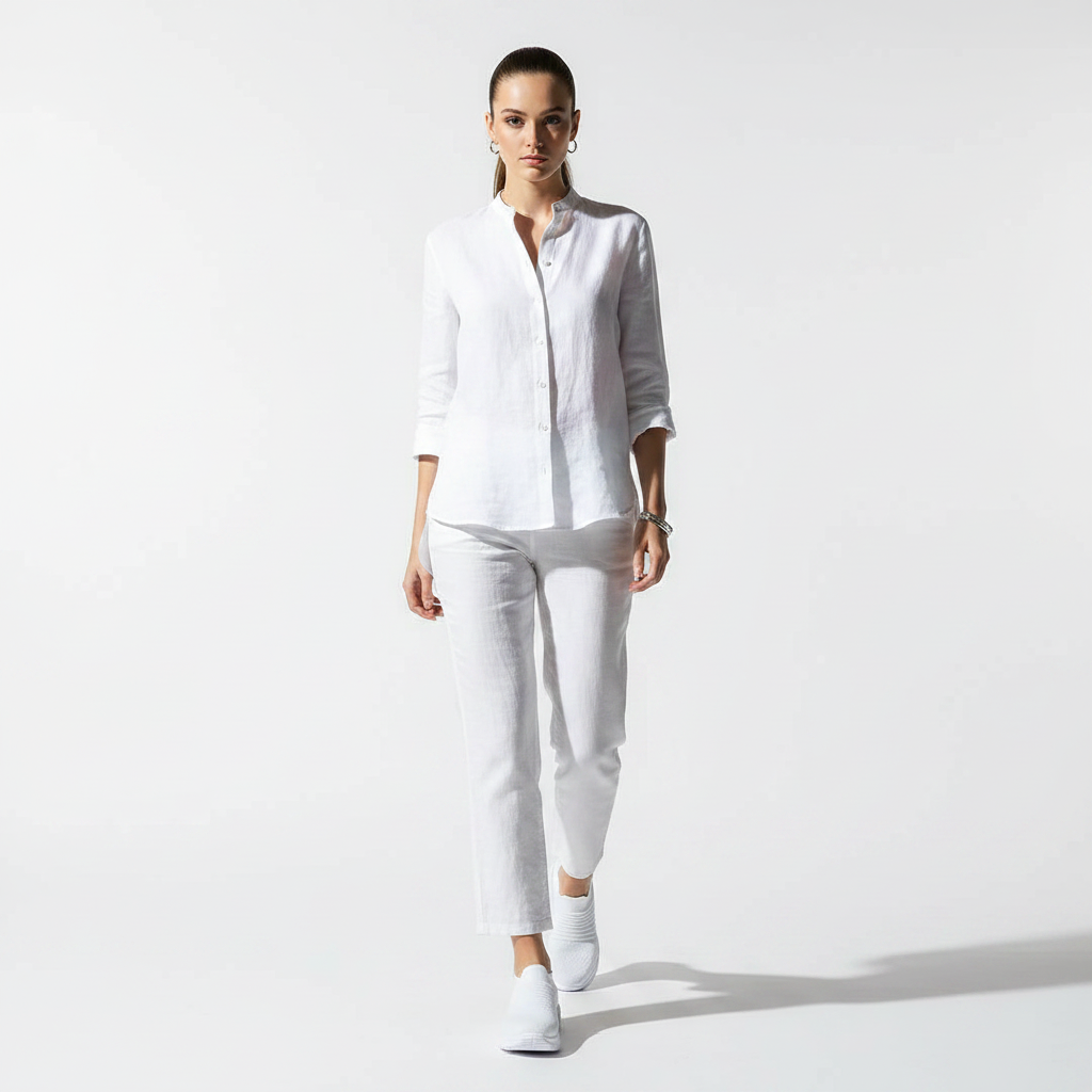 Femme - corps entier - sock sneaker blanche