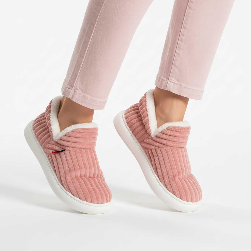 Femme - semelle visible - chaussure rose