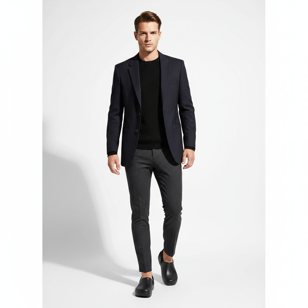 Homme - corps entier - sabot noir