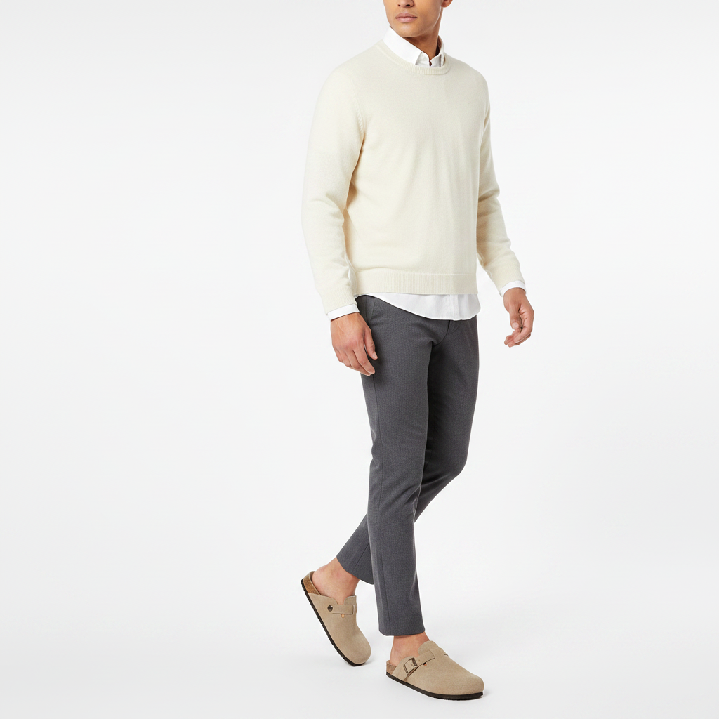 Homme - corps entier - sabot taupe