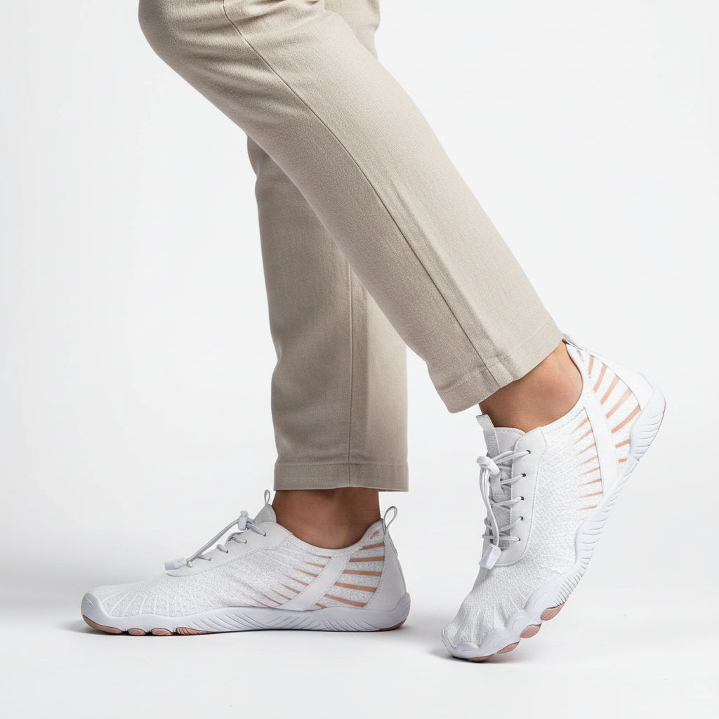 Homme - semelle visible - chaussure blanche