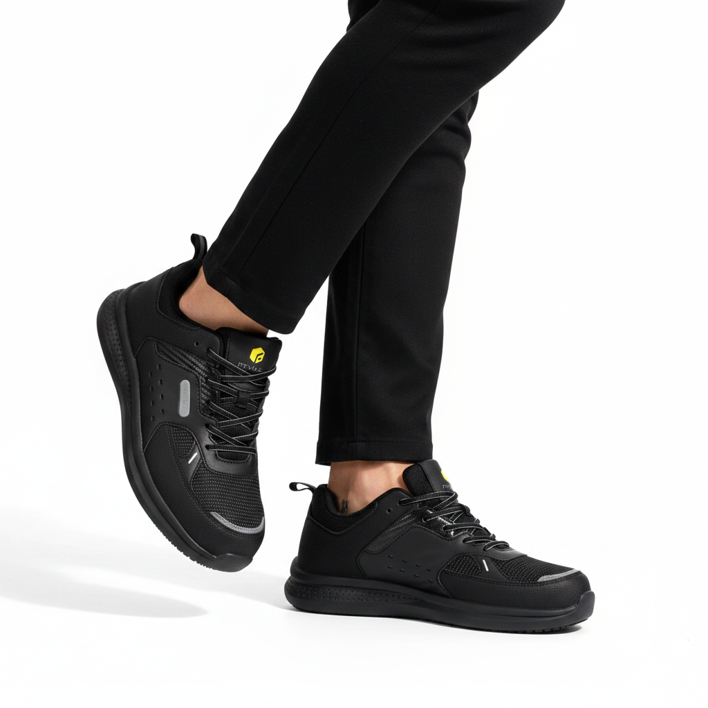 Homme - semelle visible - FitVille noire