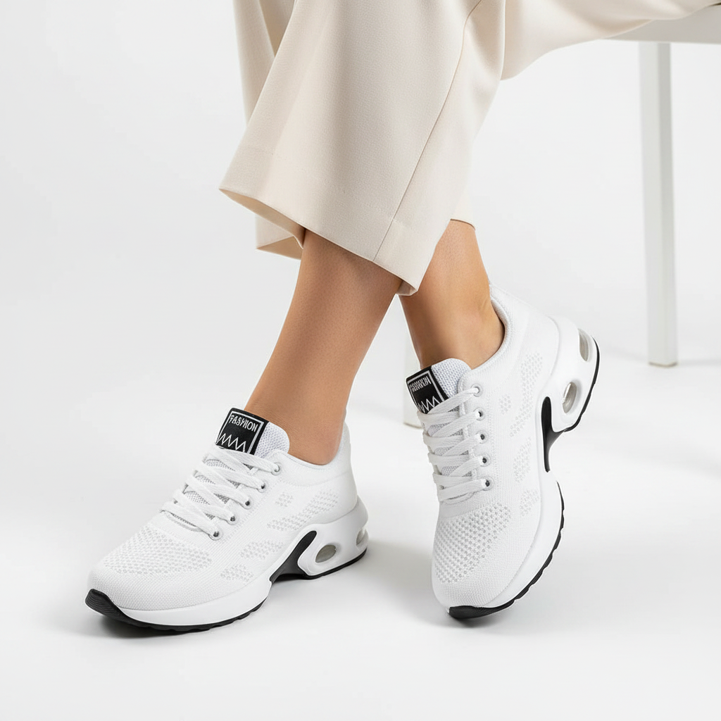 Sneaker blanche air cushion femme - 2