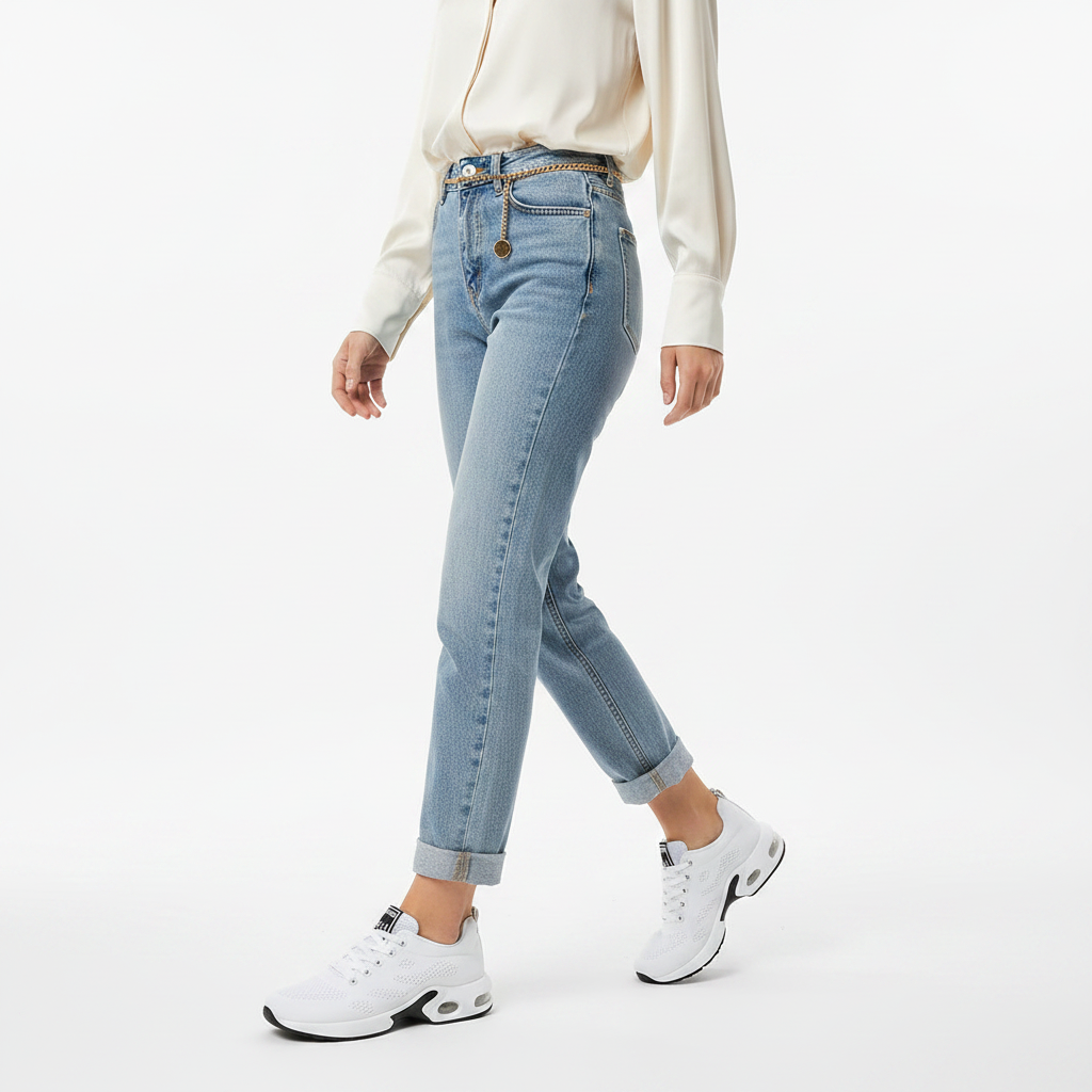 Sneaker blanche air cushion femme - 3